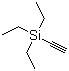 三乙基硅基乙炔分子结构 (CAS 1777-03-3)