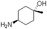 反式-4-氨基-1-甲基环己醇分子结构 (CAS 177908-37-1)