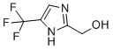 (5-(三氟甲基)-1H-咪唑-2-基)甲醇分子结构 (CAS 1785198-45-9)