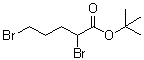 2,5-二溴戊酸叔丁酯分子结构 (CAS 178933-83-0)