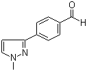 4-(1-Methyl-1H-pyrazol-3-yl)benzaldehyde molecular structure (CAS 179055-27-7)