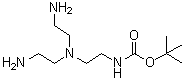 [2-[Bis(2-aminoethyl)amino]ethyl]carbamic acid 1,1-dimethylethyl ester molecular structure (CAS 179167-09-0)