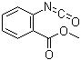 2-(甲氧羰基)苯基异氰酸酯分子结构 (CAS 1793-07-3)