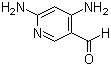 4,6-二氨基-3-吡啶甲醛分子结构 (CAS 179343-43-2)