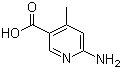 2-Amino-4-methyl-5-pyridinecarboxylic acid molecular structure (CAS 179555-11-4)