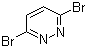3,6-二溴哒嗪分子结构 (CAS 17973-86-3)