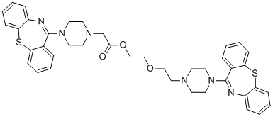Quetiapine EP Impurity C molecular structure (CAS 1798840-31-9)