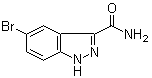 5-溴-1H-吲唑-3-甲酰胺分子结构 (CAS 1799421-04-7)