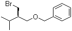 (R)-((2-(溴甲基)-3-甲基丁氧基)甲基)苯分子结构 (CAS 179993-02-3)