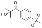 2-Hydroxy-2-methyl-1-(4-(methylsulfonyl)phenyl)propan-1-one molecular structure (CAS 180048-73-1)