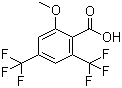 2-甲氧基-4,6-二(三氟甲基)苯甲酸分子结构 (CAS 180134-15-0)