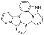 1H-氮杂卓并[2,3,4,5-def:6,7,1-j'k']二咔唑分子结构 (CAS 1801421-10-2)