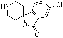 5-Chlorospiro[isobenzofuran-1(3H),4'-piperidin]-3-one molecular structure (CAS 180160-47-8)