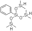 苯基三(二甲基硅氧烷基)硅烷分子结构 (CAS 18027-45-7)
