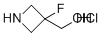 (3-Fluoroazetidin-3-yl)methanol hydrochloride molecular structure (CAS 1803604-98-9)