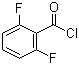 2,6-二氟苯甲酰氯分子结构 (CAS 18063-02-0)