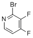 2-溴-3,4-二氟吡啶分子结构 (CAS 1807197-86-9)