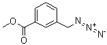 3-叠氮基甲基苯甲酸甲酯分子结构 (CAS 180863-54-1)