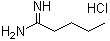 Pentanamidine hydrochloride molecular structure (CAS 18257-46-0)