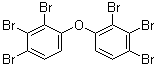 1,2,3-三溴-4-(2,3,4-三溴苯氧基)苯分子结构 (CAS 182677-28-7)