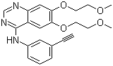 埃罗替尼分子结构 (CAS 183321-74-6)