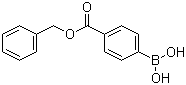 4-Benzyloxycarbonylphenylboronic acid molecular structure (CAS 184000-11-1)