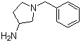 1-苄基-3-氨基吡咯烷分子结构 (CAS 18471-40-4)