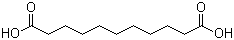 Undecanedioic acid molecular structure (CAS 1852-04-6)