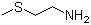 2-Aminoethyl methyl sulfide molecular structure (CAS 18542-42-2)