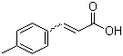 对甲基肉桂酸分子结构 (CAS 1866-39-3)