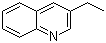 3-Ethylquinoline molecular structure (CAS 1873-54-7)