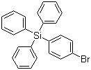 4-溴四苯基硅烷分子结构 (CAS 18737-40-1)