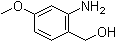 2-氨基-4-甲氧基苯甲醇分子结构 (CAS 187731-65-3)
