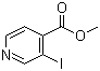 3-碘-4-吡啶羧酸甲酯分子结构 (CAS 188677-49-8)