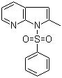 2-甲基-1-(苯磺酰基)-1H-吡咯并[2,3-b]吡啶分子结构 (CAS 189089-83-6)