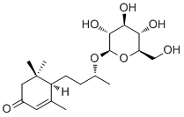 Byzantionoside B分子结构 (CAS 189109-45-3)