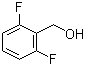 2,6-二氟苄醇分子结构 (CAS 19064-18-7)