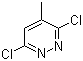 3,6-二氯-4-甲基哒嗪分子结构 (CAS 19064-64-3)