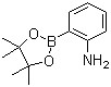 2-Aminophenylboronic acid pinacol ester molecular structure (CAS 191171-55-8)