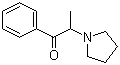 1-苯基-2-吡咯烷-1-基丙-1-酮分子结构 (CAS 19134-50-0)