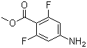 Methyl 4-amino-2,6-difluorobenzoate molecular structure (CAS 191478-99-6)