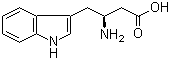 (S)-beta-Amino-1H-indole-3-butanoic acid molecular structure (CAS 192003-01-3)