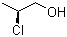 (S)-(+)-2-氯-1-丙醇分子结构 (CAS 19210-21-0)