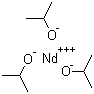 Neodymium(III) isopropoxide molecular structure (CAS 19236-15-8)