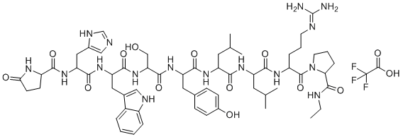Leuprolide Acetate EP Impurity E molecular structure (CAS 1926163-23-6)