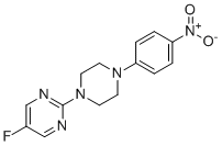 CAS 登录号：1928707-64-5, 5-氟-2-(4-(4-硝基苯基)哌嗪-1-基)嘧啶