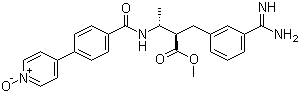 Otamixaban molecular structure (CAS 193153-04-7)