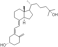 骨化二醇分子结构 (CAS 19356-17-3)