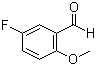 5-Fluoro-2-methoxybenzaldehyde molecular structure (CAS 19415-51-1)