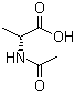 N-乙酰基-D-丙氨酸分子结构 (CAS 19436-52-3)